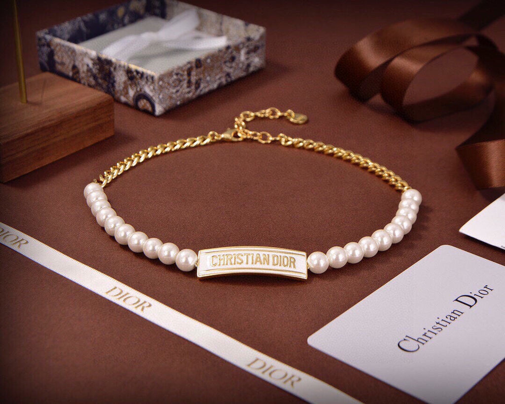Dior 30 Montaigne 18K Gold Necklace