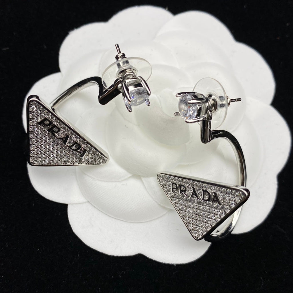 Diamond 18K Gold Earrings