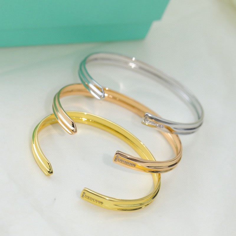 Tiffany Keys 18K Gold Bracelet