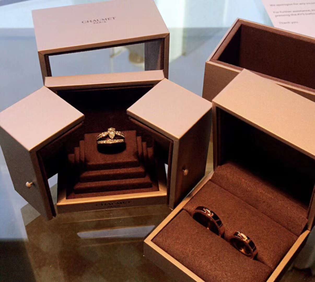 Josephine Engagement 18K Gold Ring