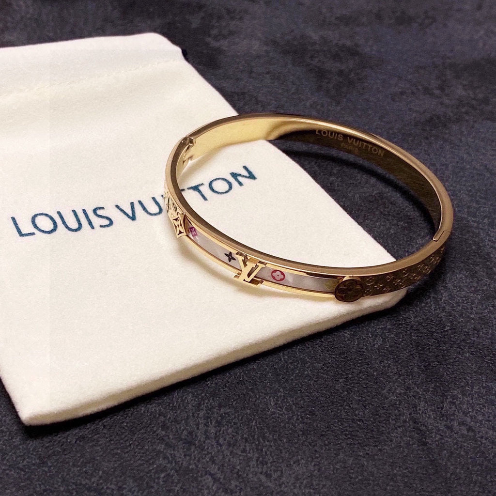 Louis Vuitton Idylle Blossom Pink 18K Gold Bracelet