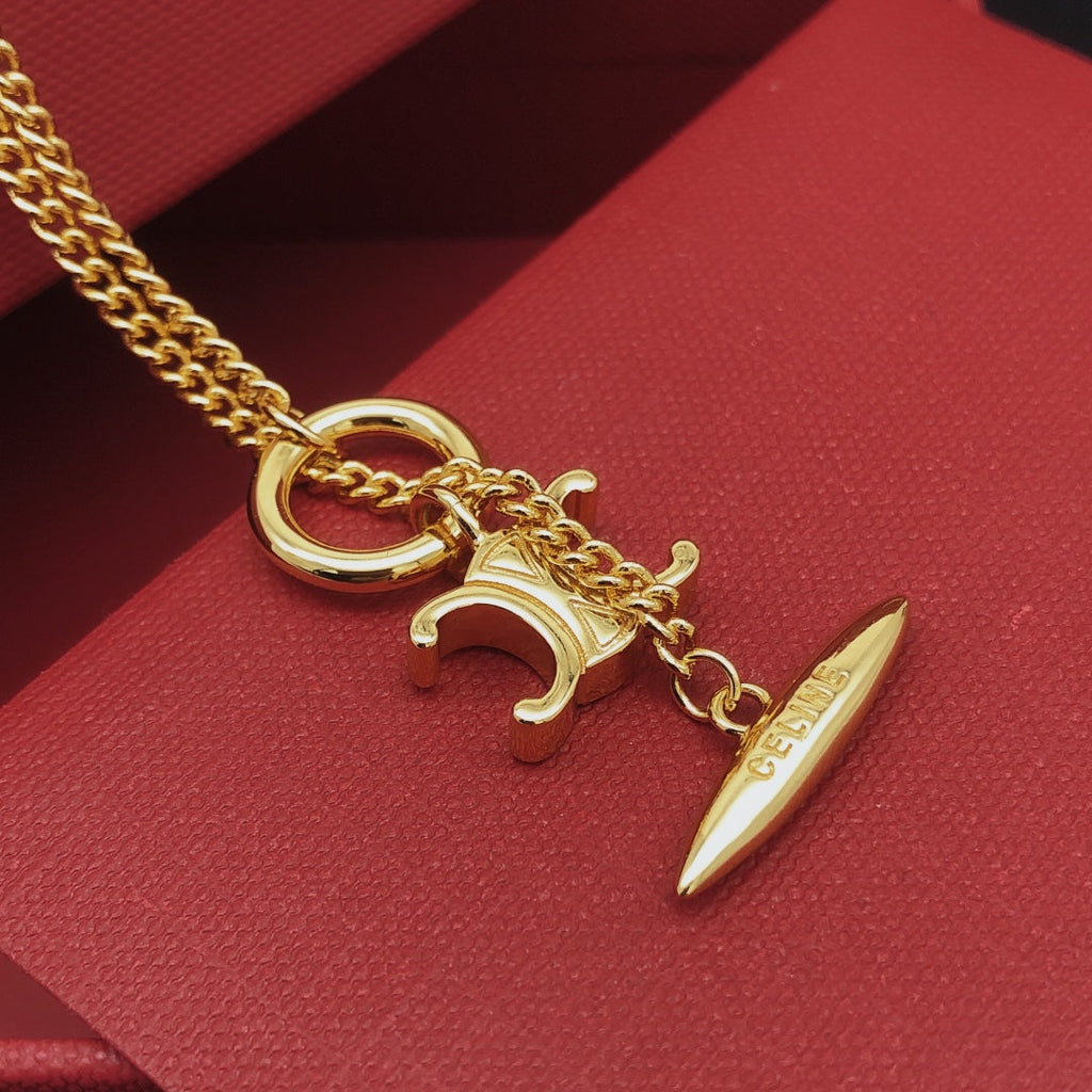 Celine Celine 18K Gold Necklace