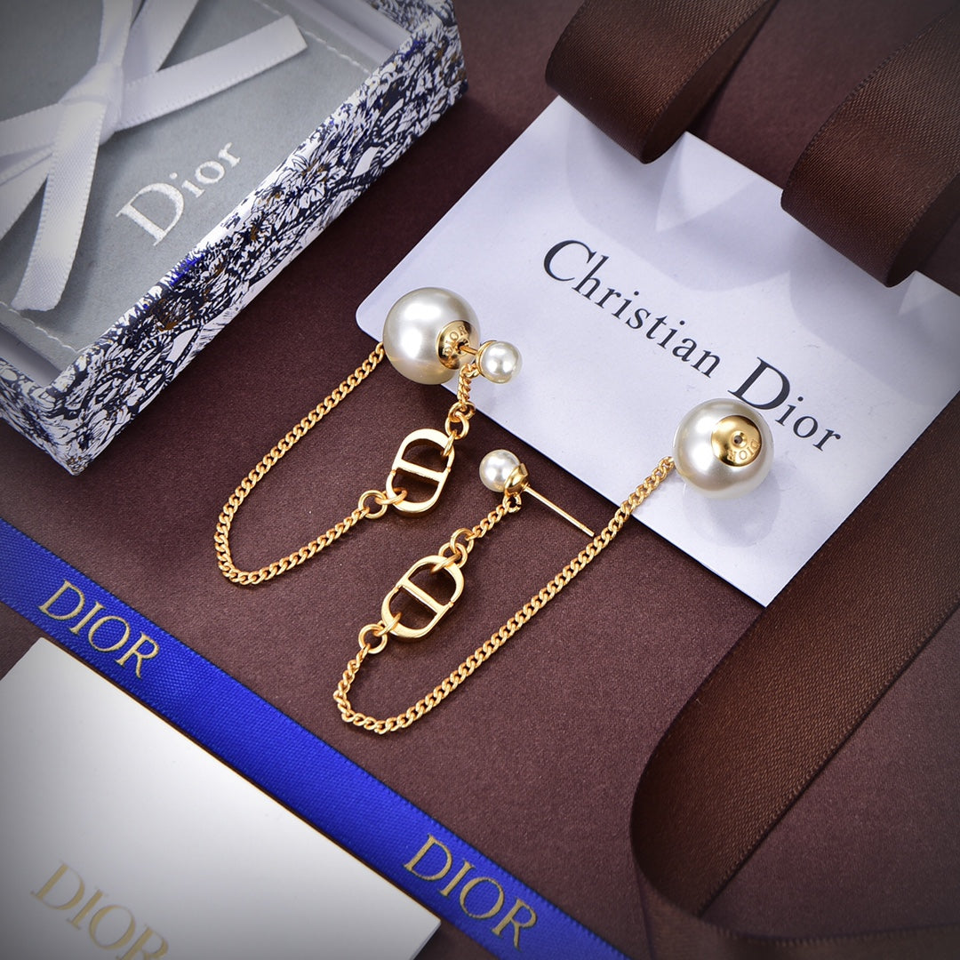 Dior Tribales 18K Gold Earrings