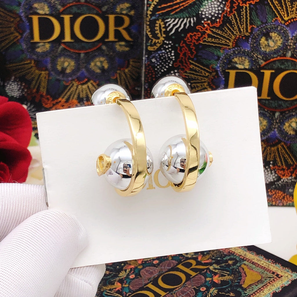 Dior Tribales 18K Gold Earrings