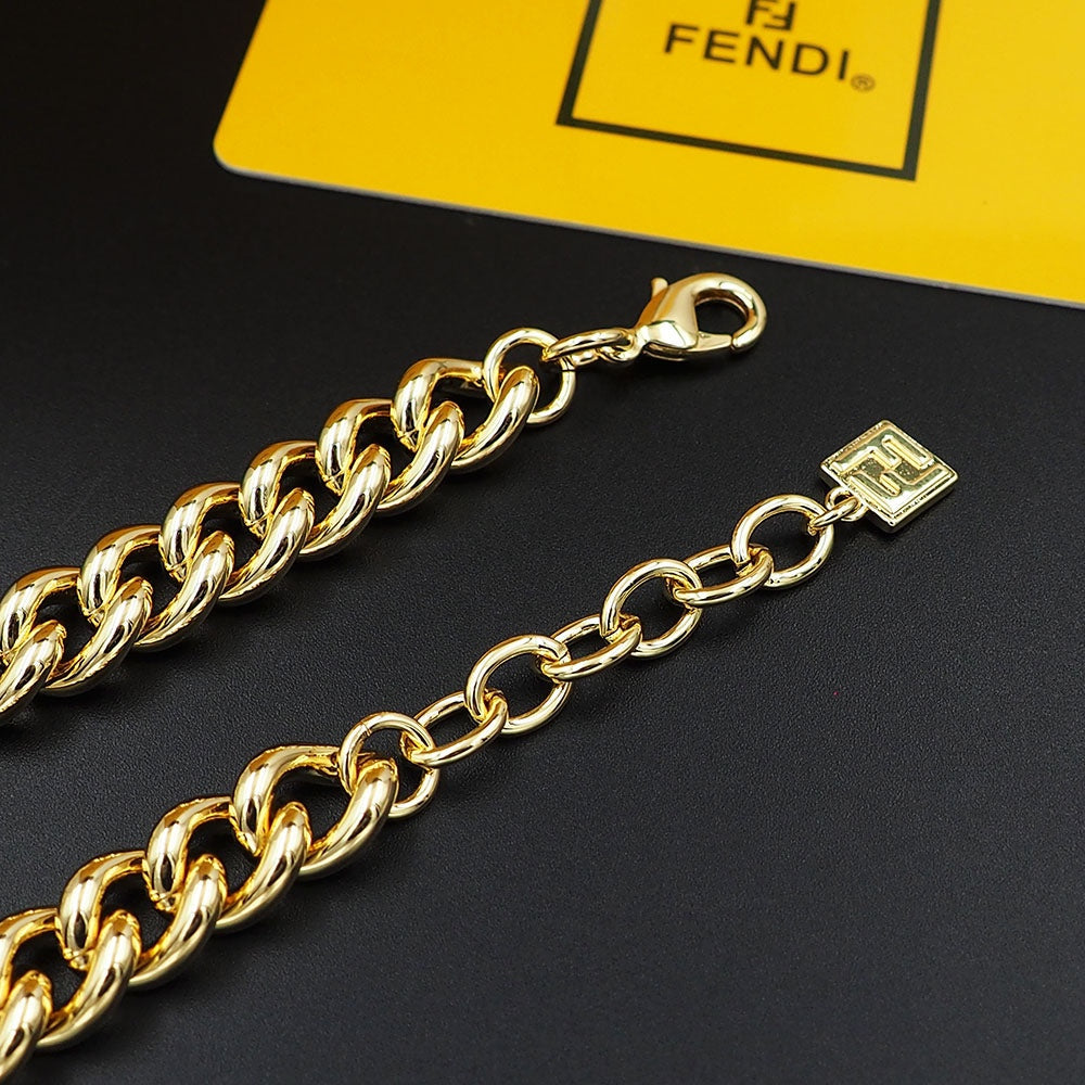 Fendi x Marc Jacobs Forever 18K Gold Bracelet
