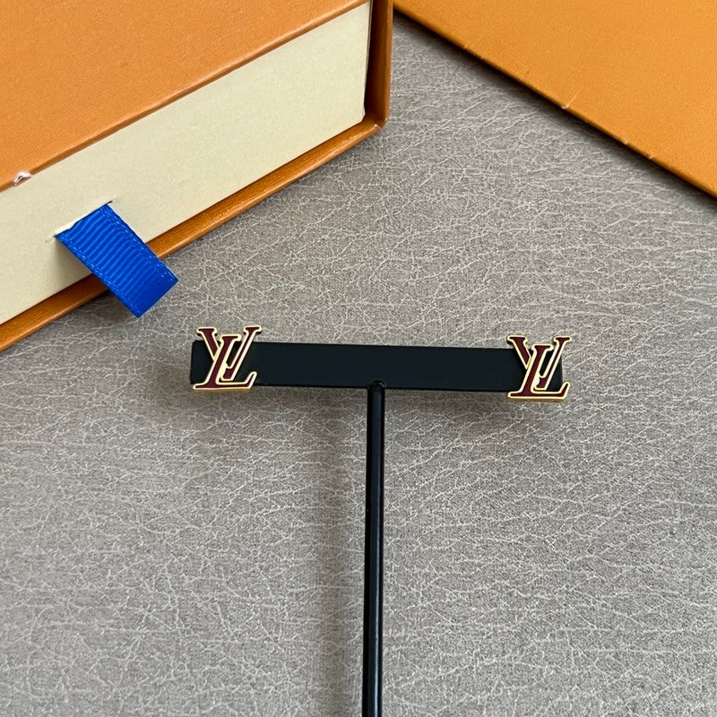 Louis Vuitton Color Iconic 18K Gold Earrings