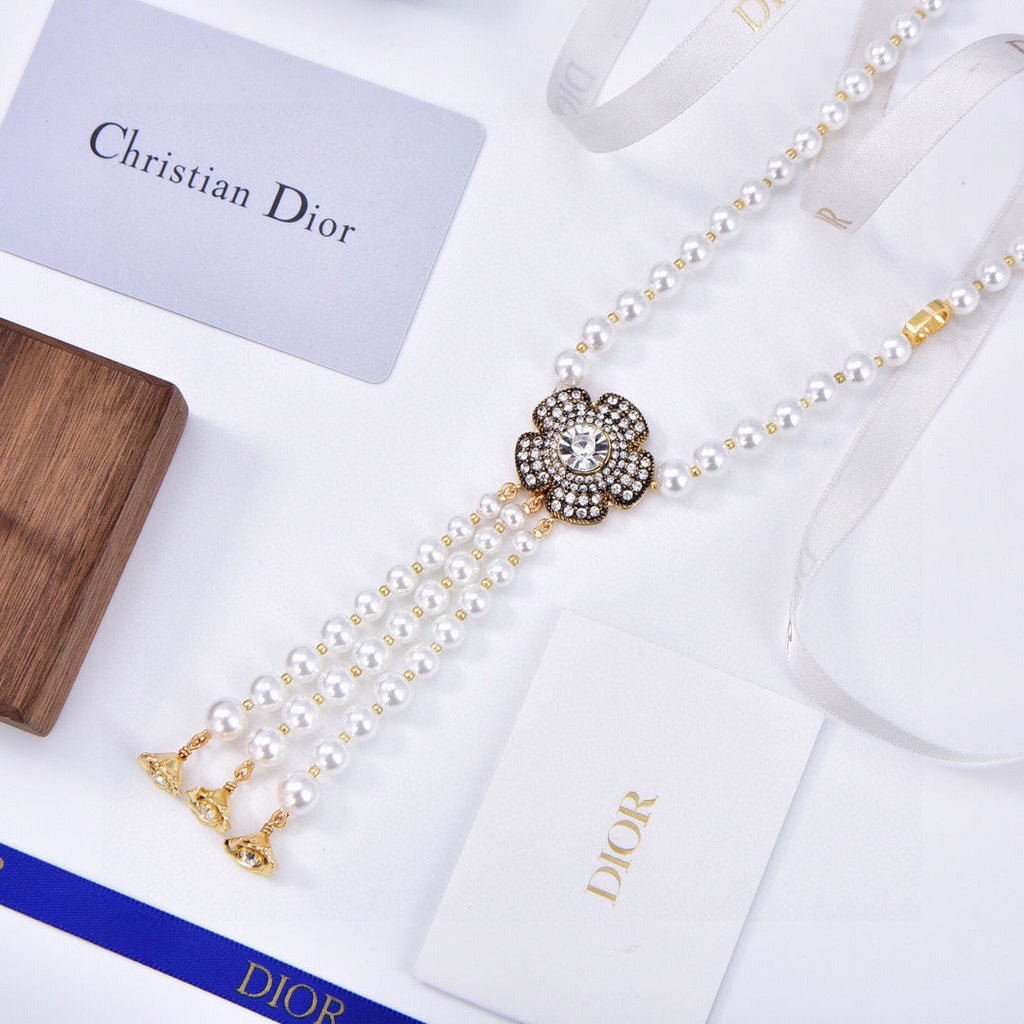 Dior Jardin Enchante 18K Gold Necklace