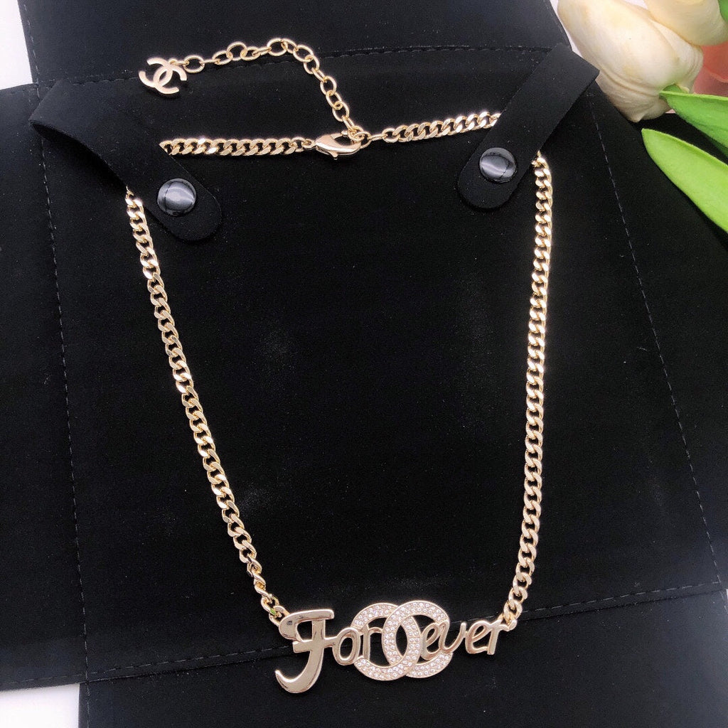 Chanel Forever 18K Gold Necklace