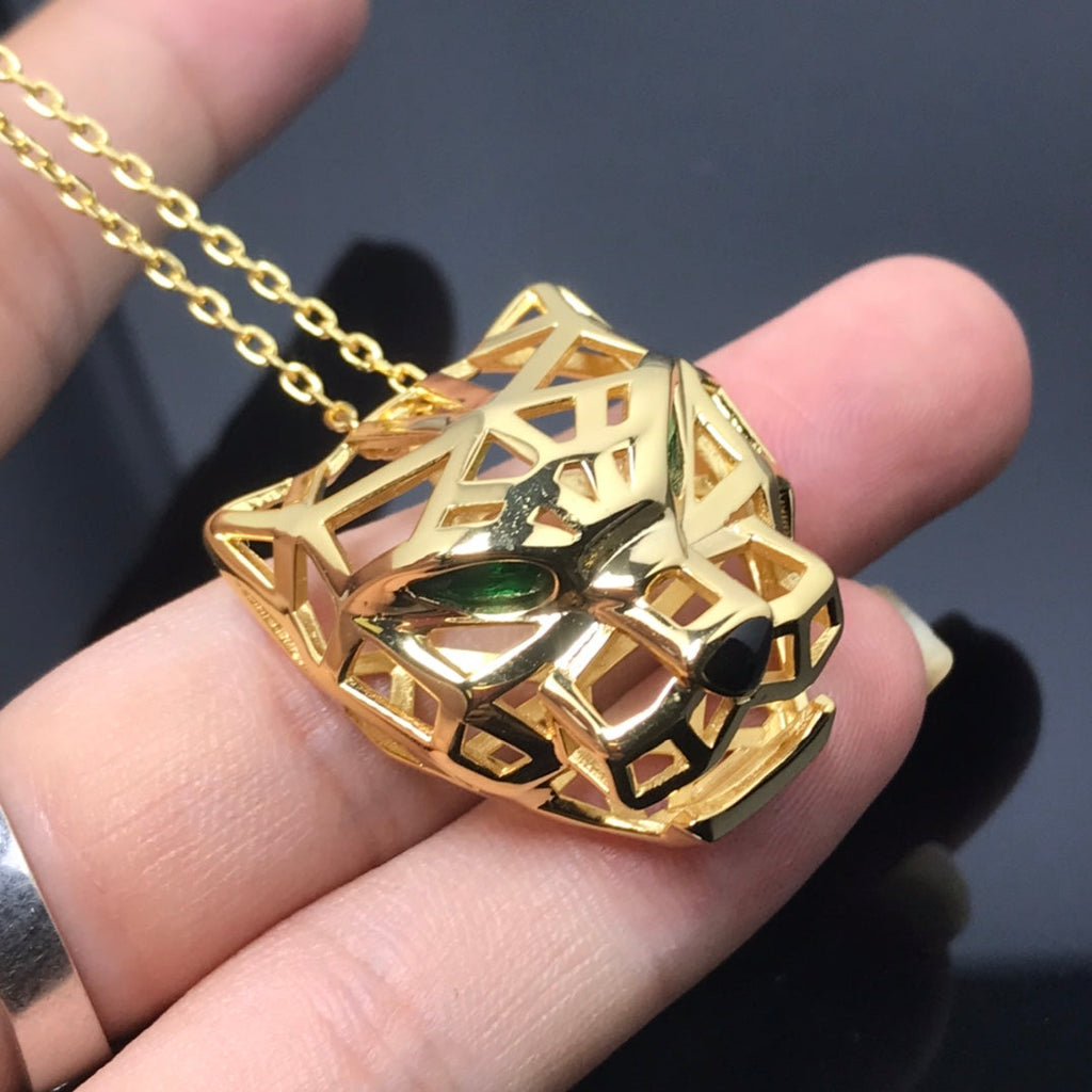 Panth ̈ ̈re De 18K Gold Necklace