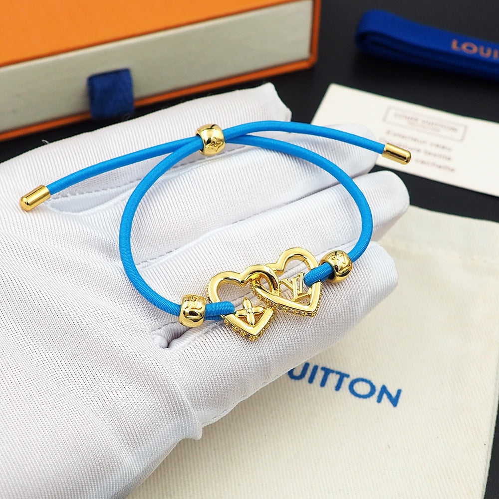 Louis Vuitton My Love Blue 18K Gold Bracelet