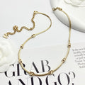 Chanel Chain 18K Gold Necklace