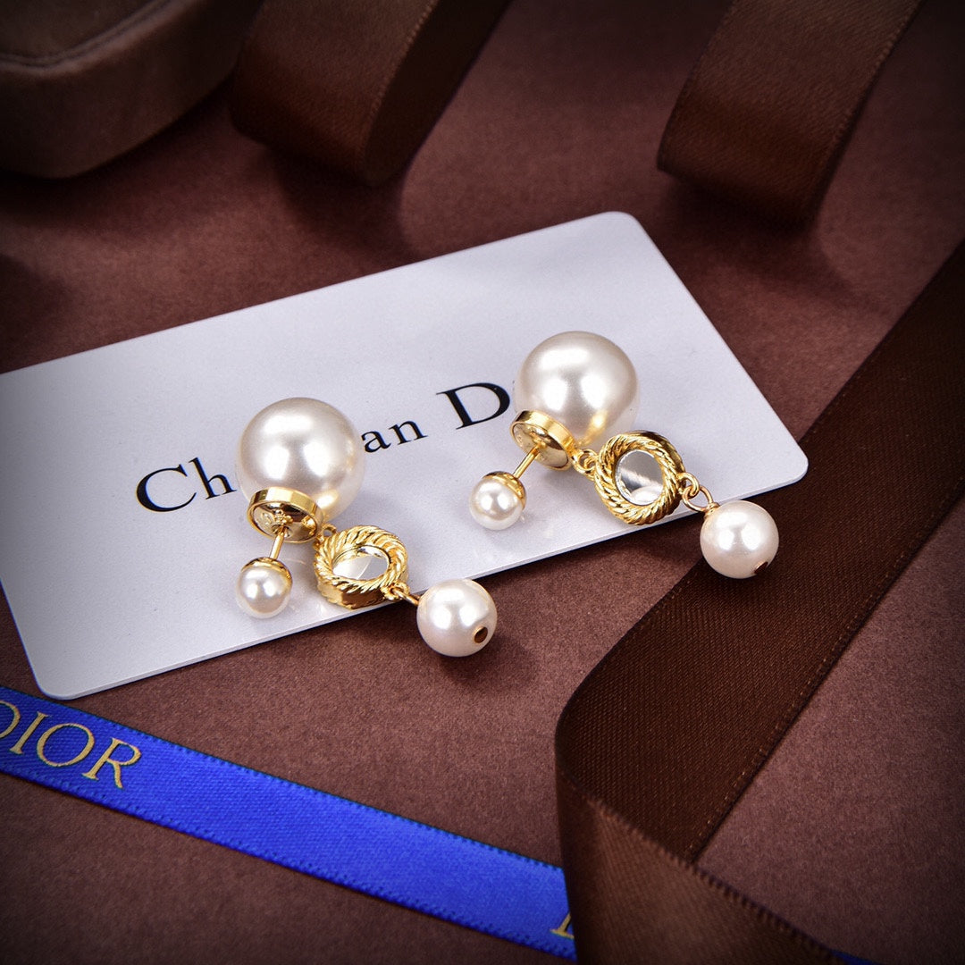 Dior Tribales 18K Gold Earrings