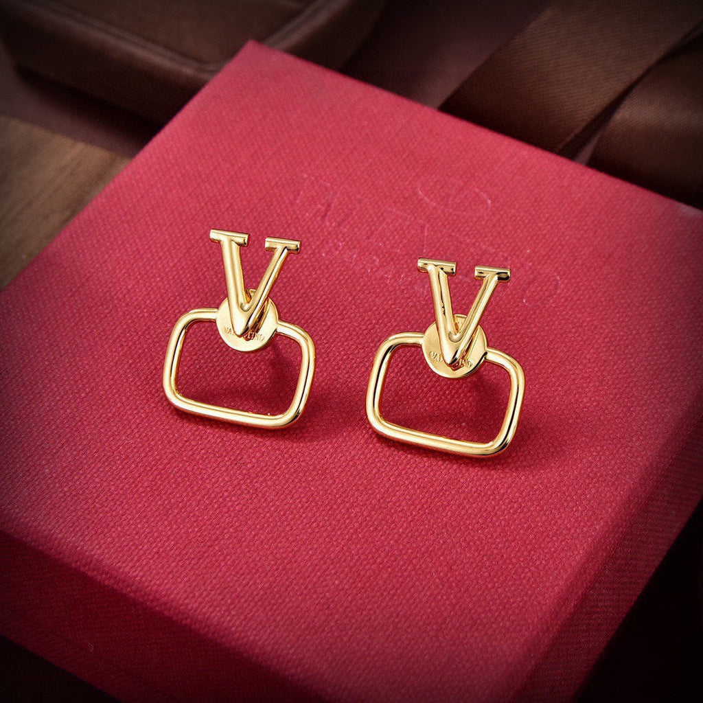 Valentino 18K Gold Earrings