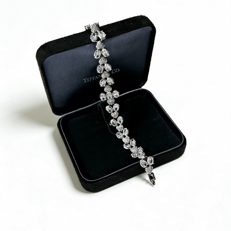 Tiffany Return to Crystal 18K Gold Bracelet