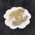 Chanel Diamonds 18K Gold Brooch