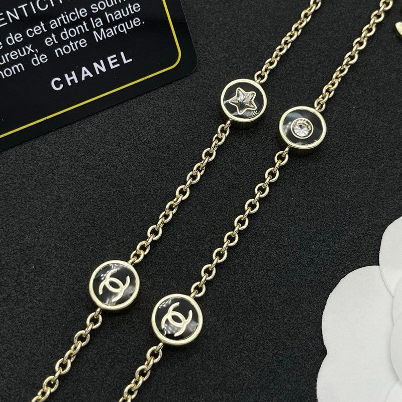 Chanel Star Gold 18K Gold Necklace
