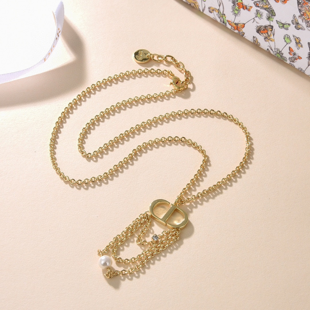 Dior Chain 18K Gold Necklace
