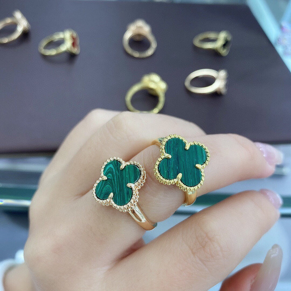 Magic Alhambra Clover 18K Gold Ring