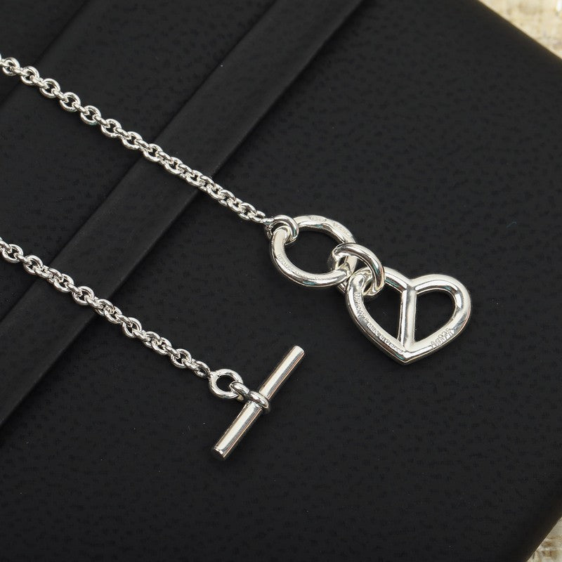 Hermes Cache Celine Amulette Pendant 18K Gold Necklace
