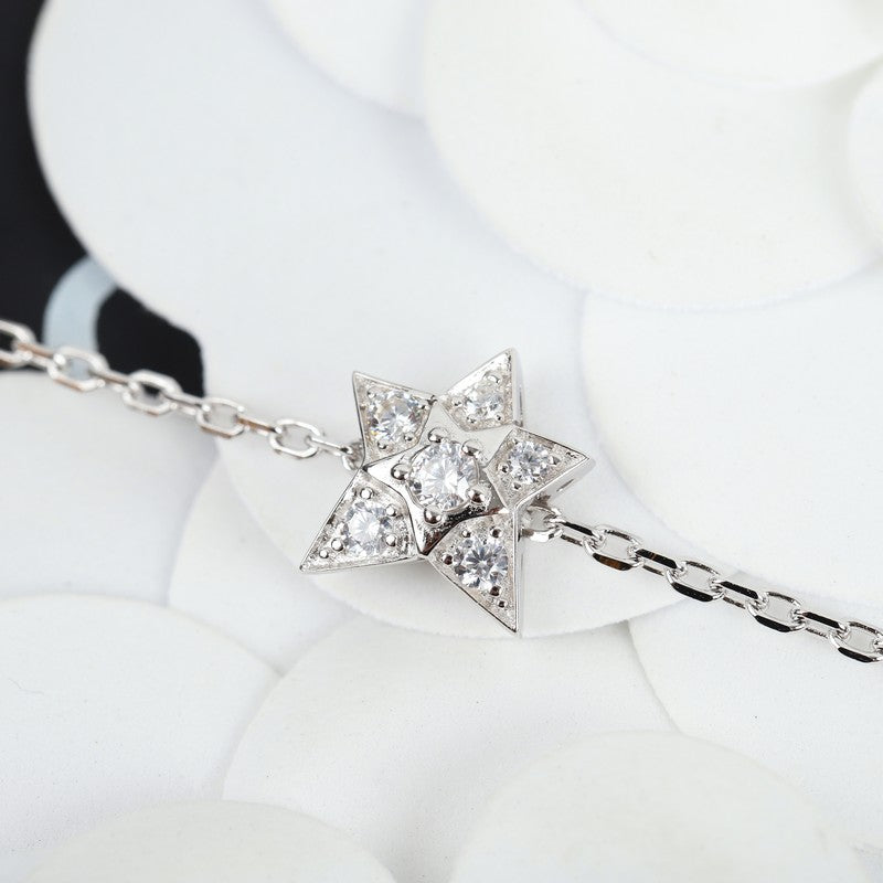 Chanel Star Diamond 18K Gold Bracelet