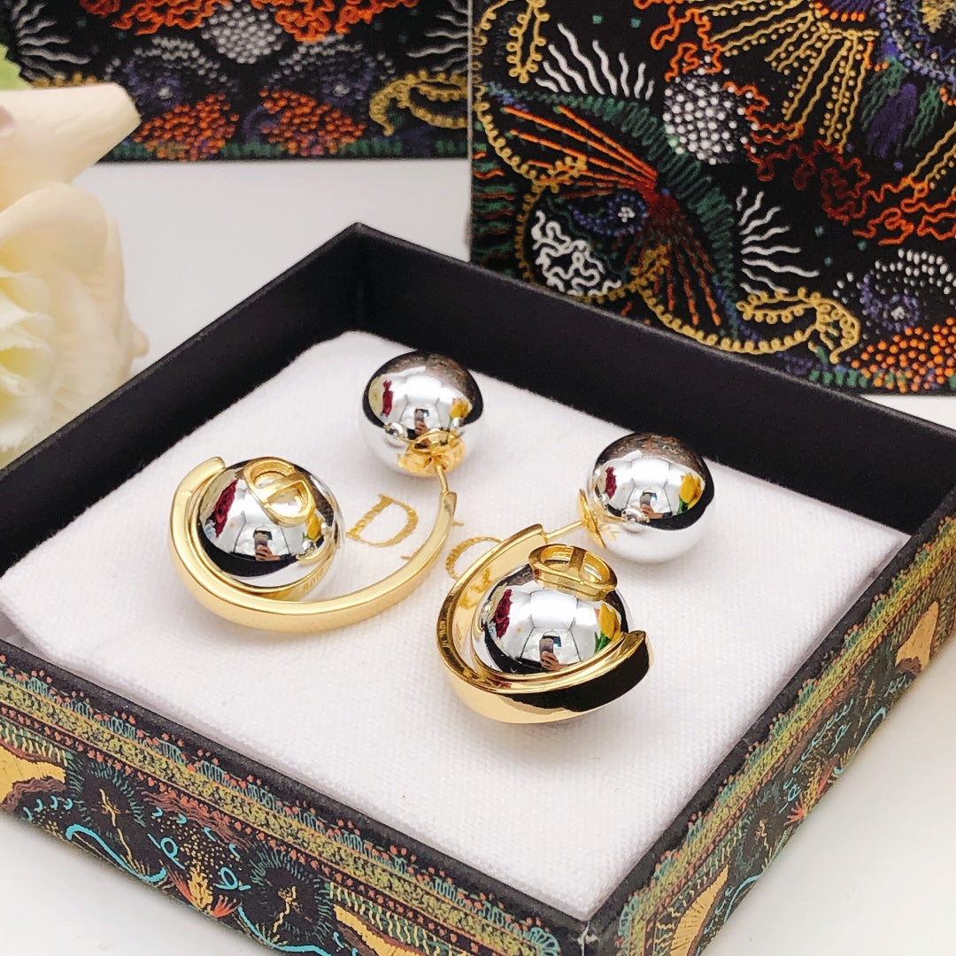 Dior Tribales 18K Gold Earrings