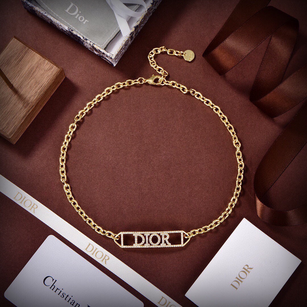 Dior Revolution Choker 18K Gold Necklace