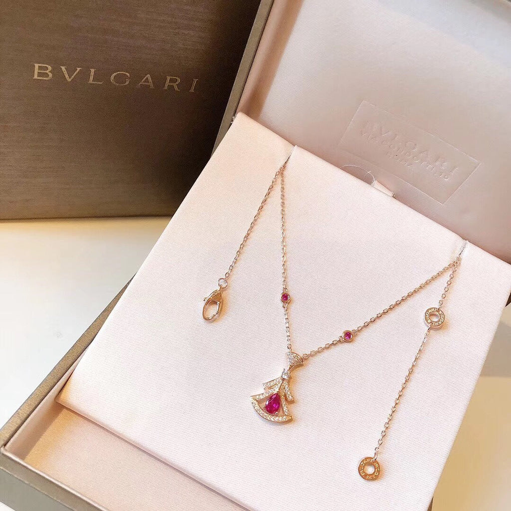Bvlgari Dream Diamond 18K Gold Necklace