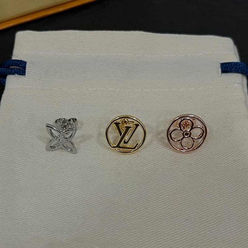 Louis Vuitton Blossom 18K Gold Earrings