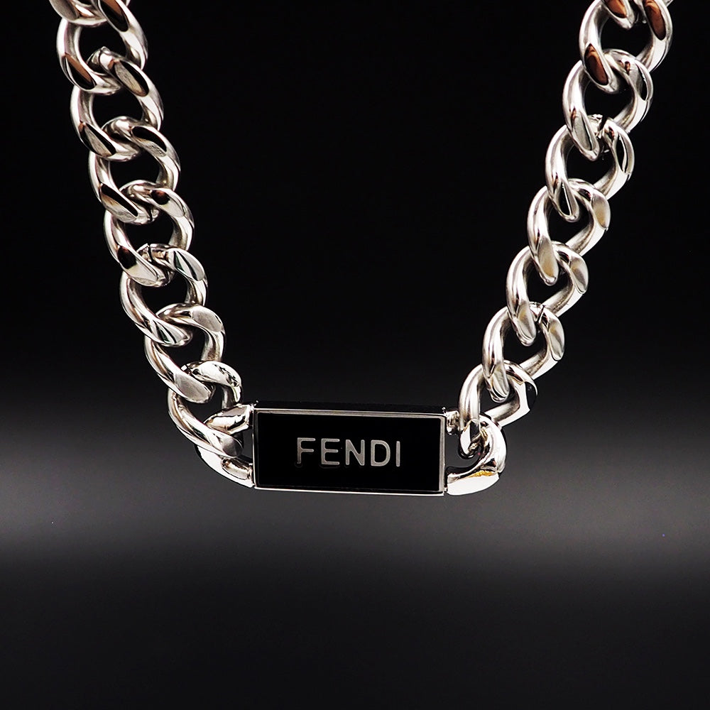 Fendi Chain 18K Gold Necklace