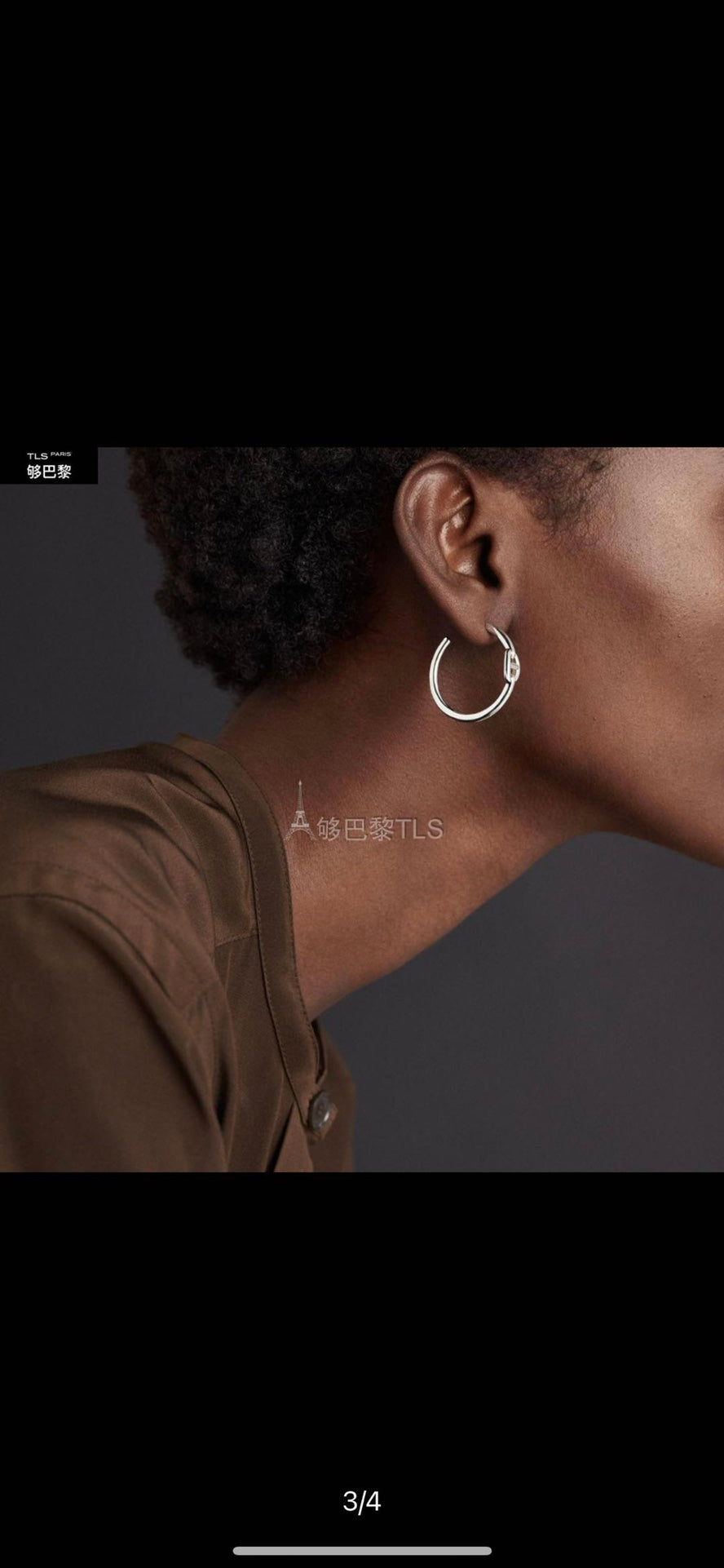 Hermes Chaine D'Ancre 18K Gold Earrings