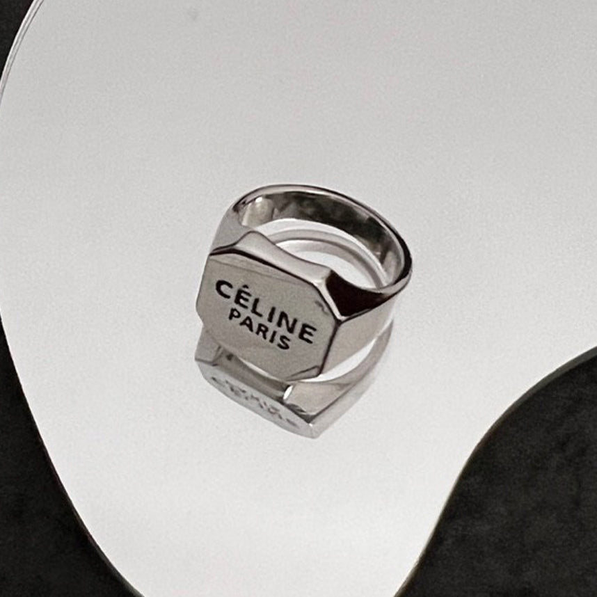 Celine Vintage 18K Gold Ring