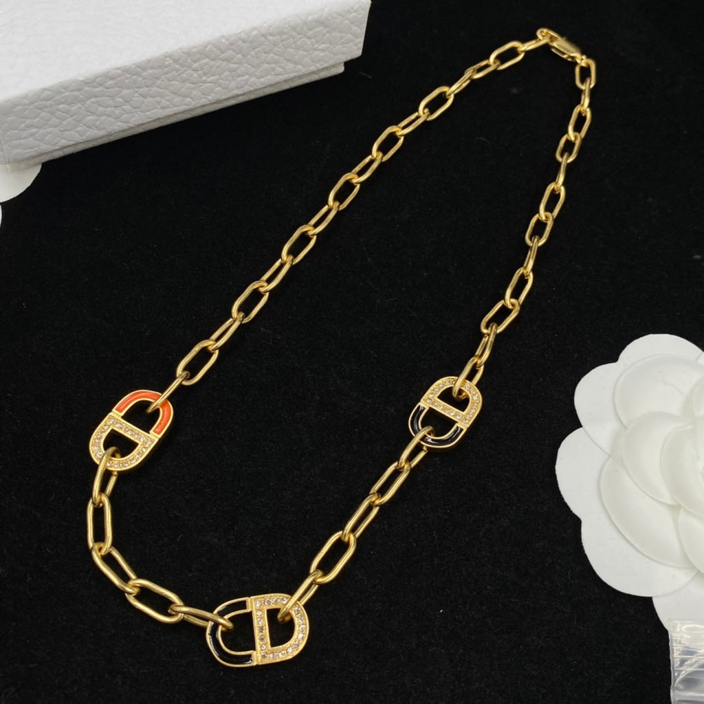 Dior Color 18K Gold Necklace