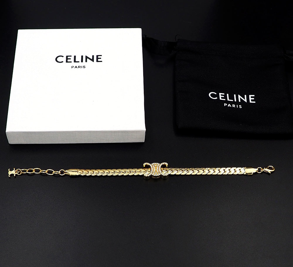 Celine Diamonds 18K Gold Bracelet