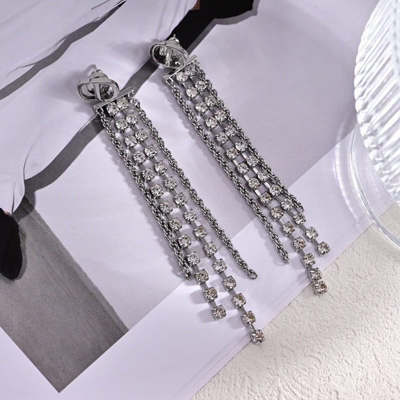 Dior Sparkle 18K Gold Earrings