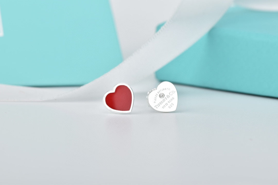 Tiffany Return to Heart 18K Gold Earrings
