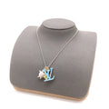 Louis Vuitton Turquoise Chain 18K Gold Necklace
