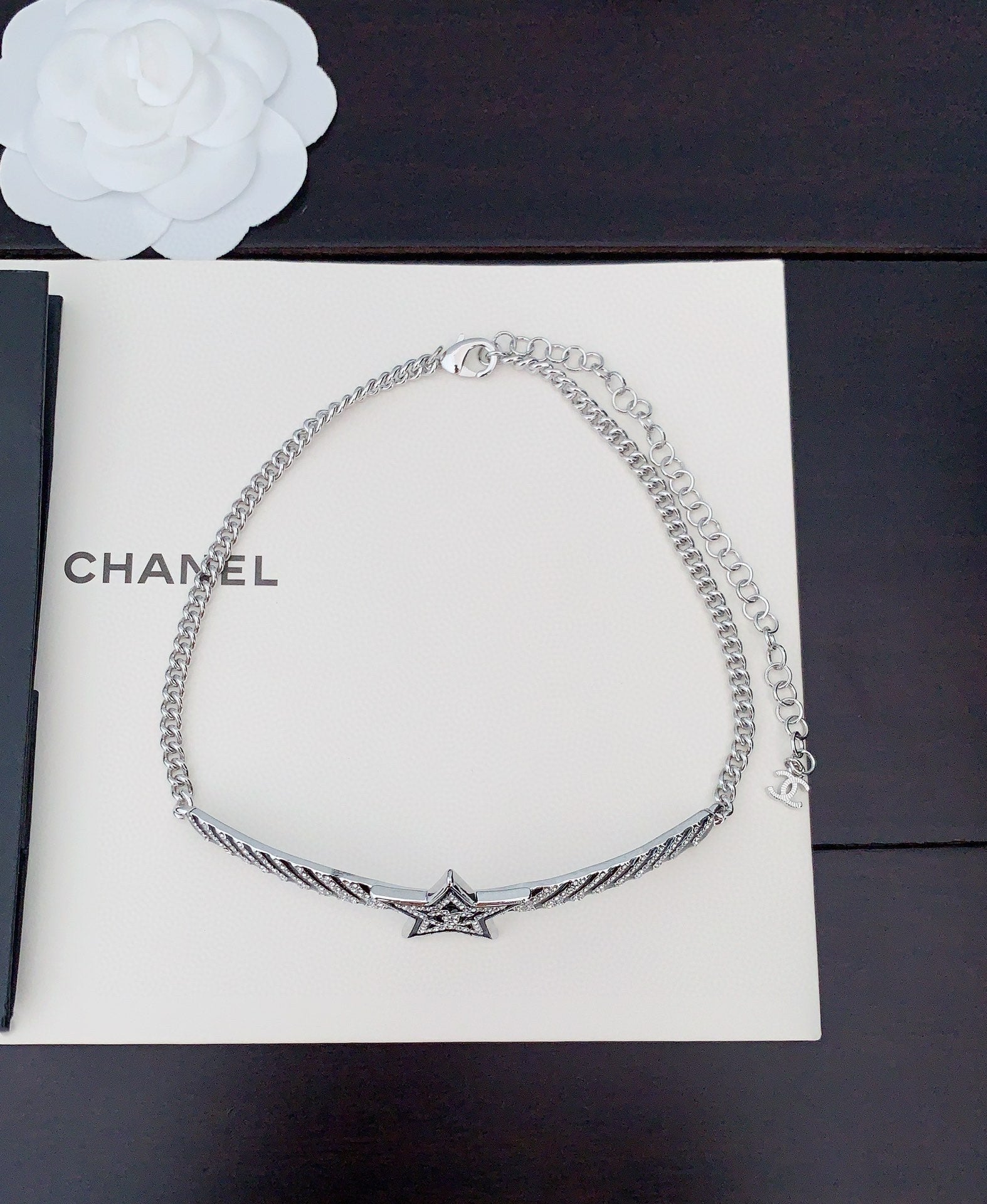 Chanel Star Diamonds 18K Gold Necklace