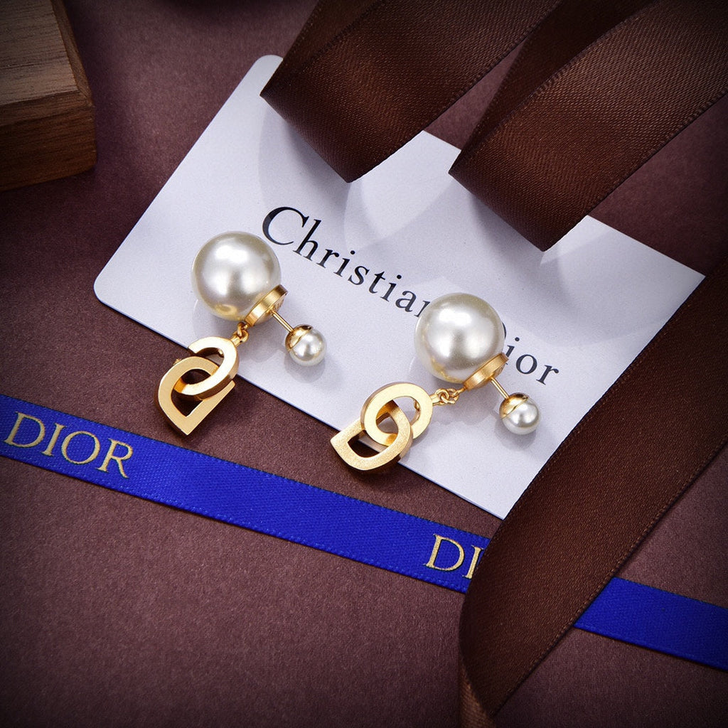 Dior Tribales 18K Gold Earrings