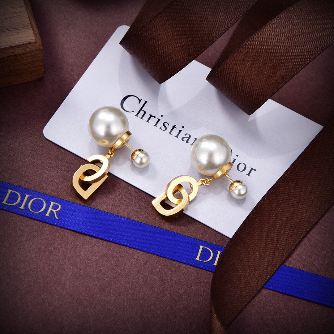 Dior Tribales 18K Gold Earrings