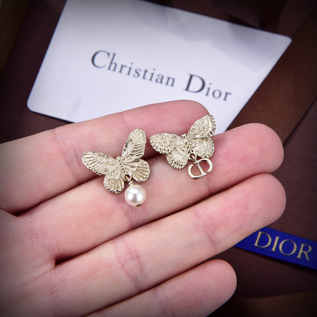 Dior M ̈¦tamorphose 18K Gold Earrings