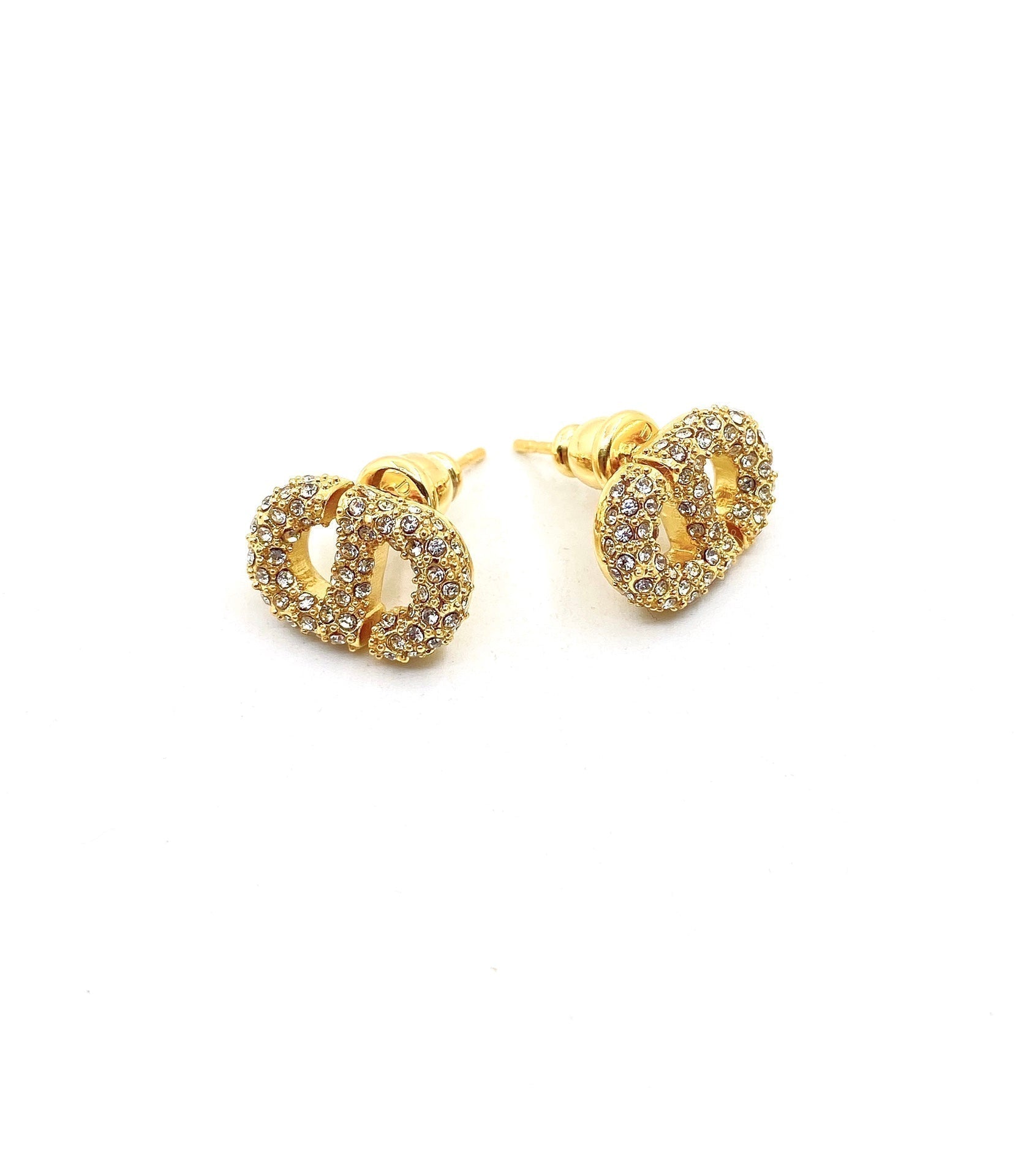 Dior Diamonds 18K Gold Earrings