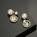 Dior Tribales Pearl 18K Gold Earrings