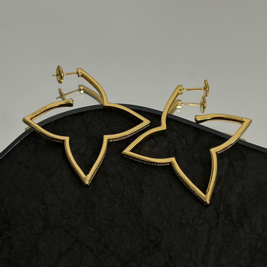 Louis Vuitton Debuts Blossom 18K Gold Earrings