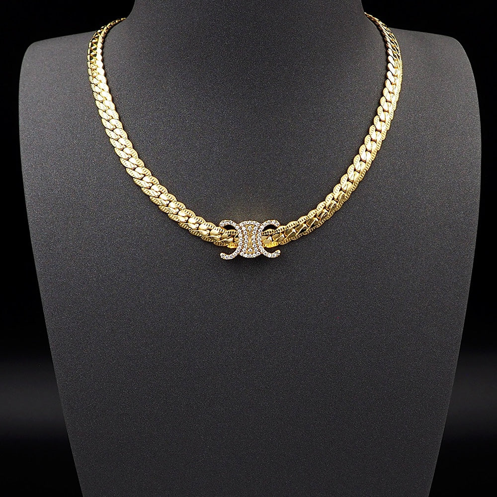 Celine Diamonds 18K Gold Necklace