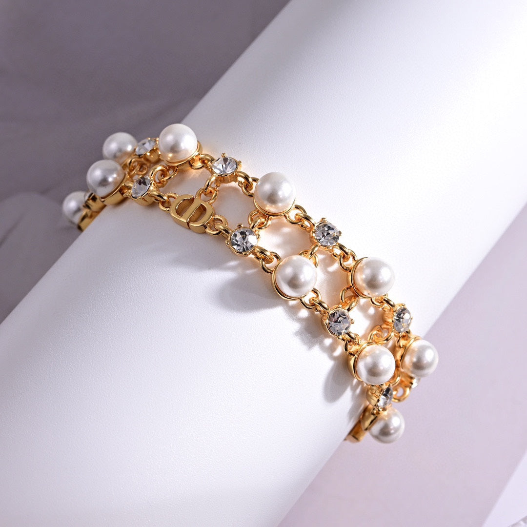 Dior Petit Treasure 18K Gold Bracelet