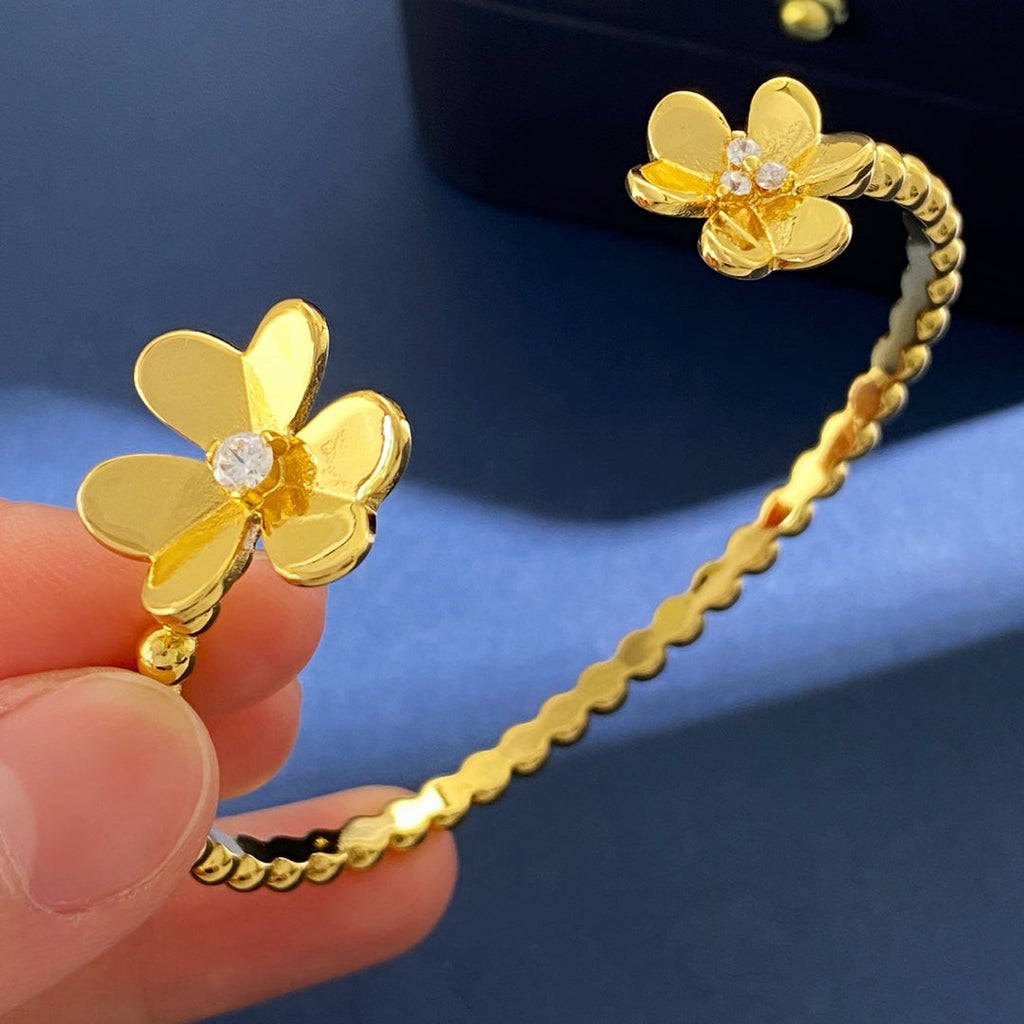Frivole Open 18K Gold Bracelet