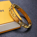 Louis Vuitton Vintage Gold 18K Gold Bracelet