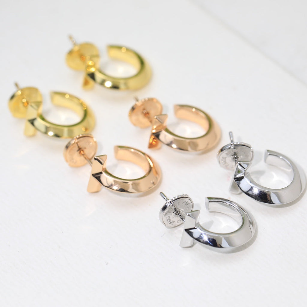 Tiffany Hoop 18K Gold Earrings