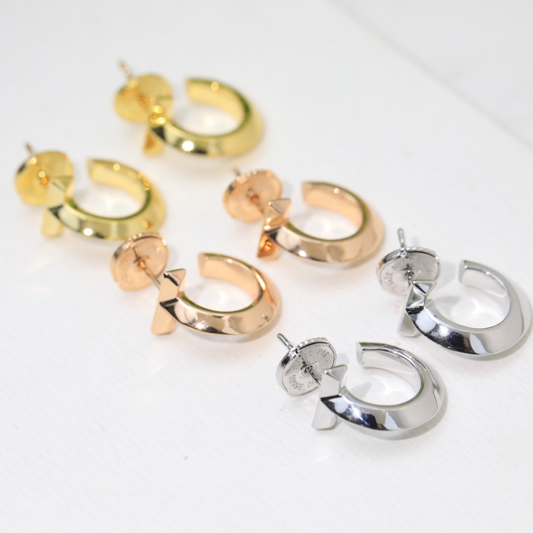 Tiffany Hoop 18K Gold Earrings