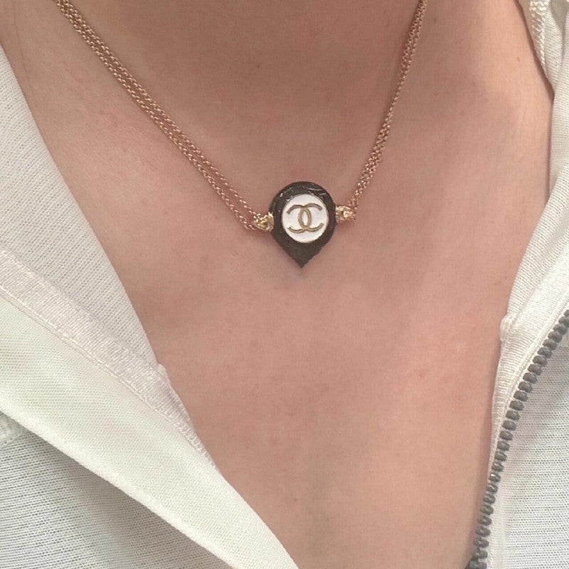Chanel Chain Choker 18K Gold Necklace